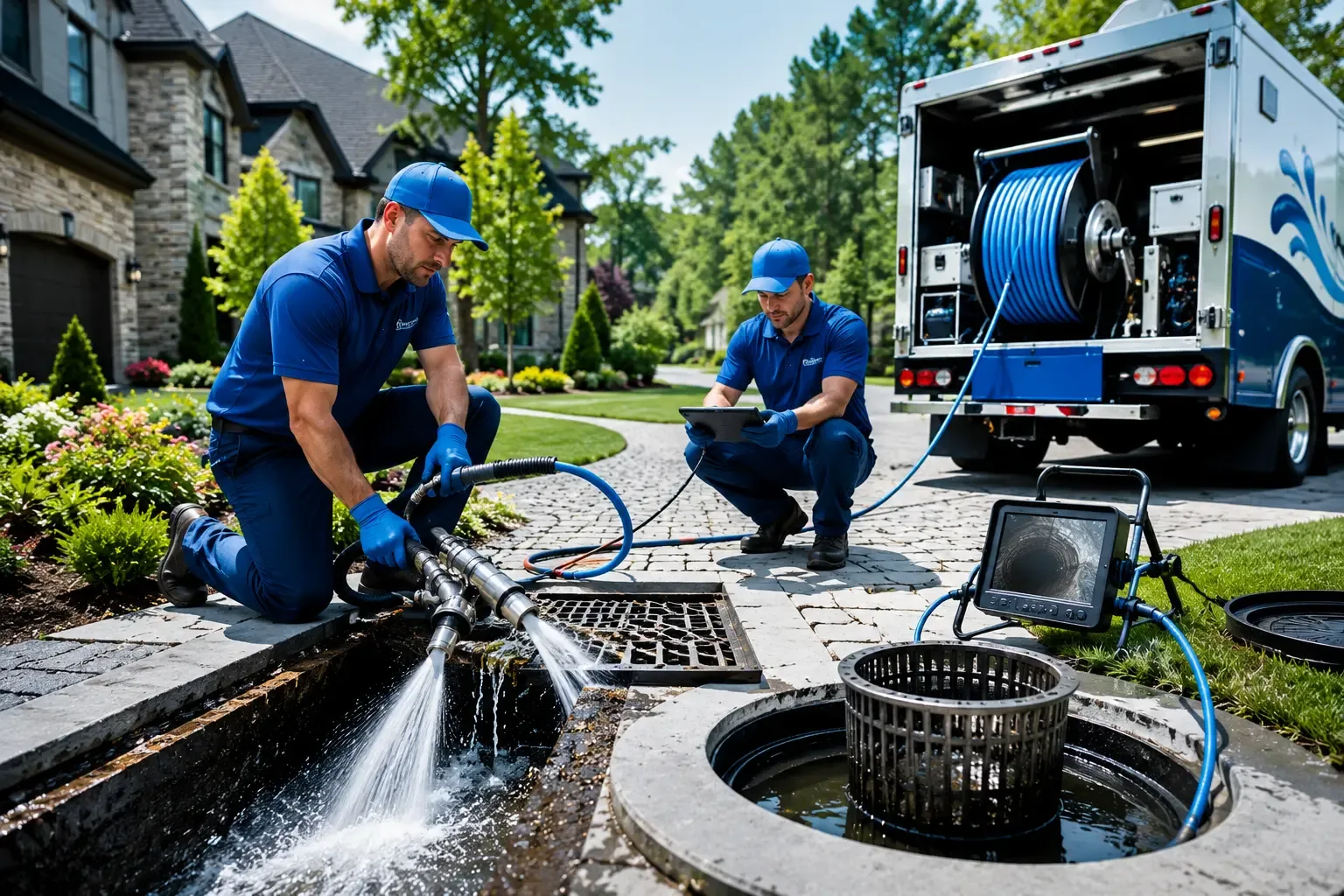 Local outdoor drain cleaning professionals in Viola, KS